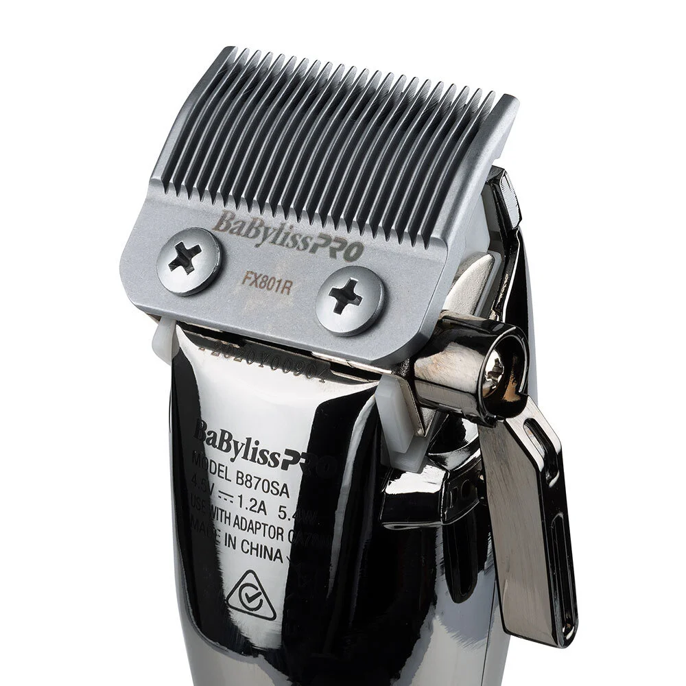 BaBylissPRO SilverFX Lithium Hair Clipper | BaBylissPRO Australia